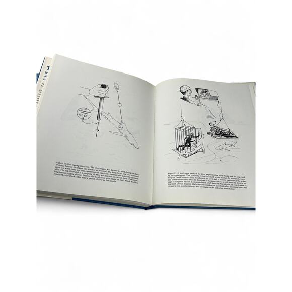 Set 4 Vintage 80's 1980's Whales Jacques Cousteau Sharks Dolphin Coffee Table - Picture 12 of 16